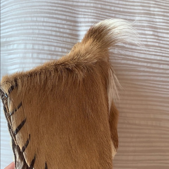 E.R. Leather goods springbok leather large clutch - Picture 5 of 5